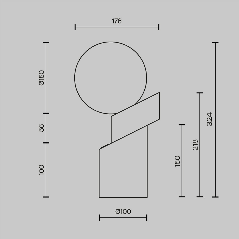 Настольный светильник Divario 3000К 3Вт в Самаре