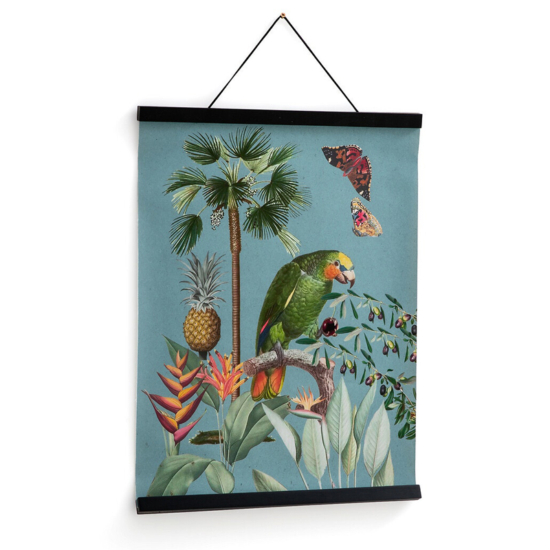 Постер Poster of Plants & Birds попугай Мульти в Самаре | Loft Concept 