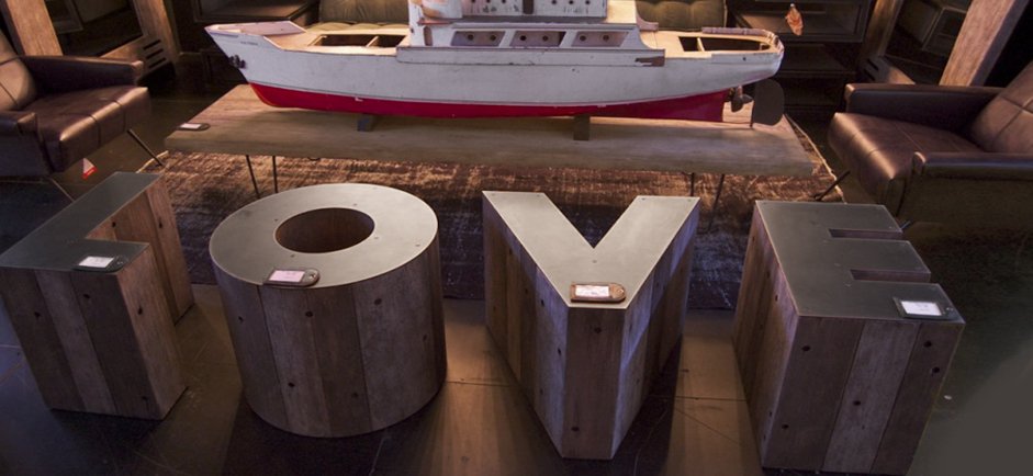 Столик Wooden Alphabet H Side Table Столик Wooden Alphabet H Side Table - Loft-Concept в Самаре