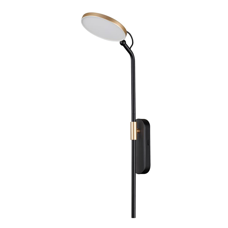 Бра Maxine Light Wall lamp Lantern Black Gold Черный Белый Золотой в Самаре | Loft Concept 