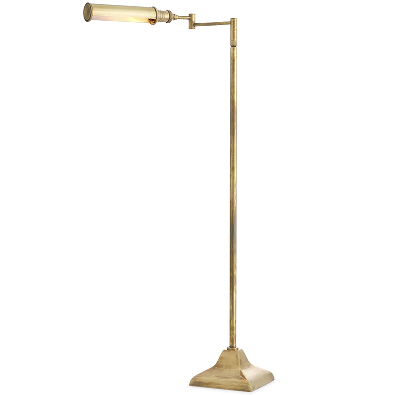 Торшер Eichholtz Floor Lamp Kingston Brass Латунь в Самаре | Loft Concept 