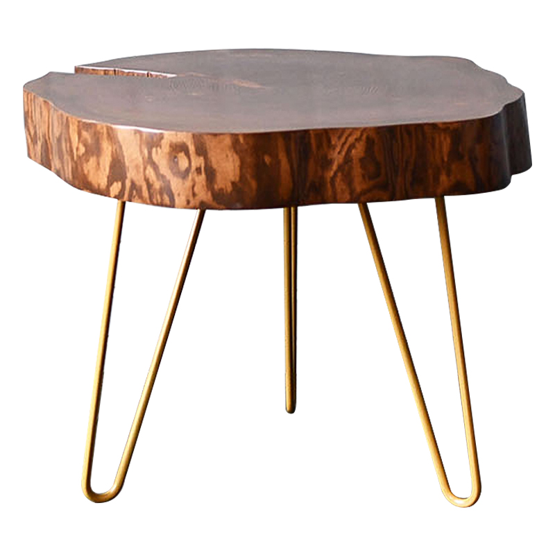 Кофейный стол Dylon Industrial Metal Rust Coffee Table Коричневый Желтый в Самаре | Loft Concept 