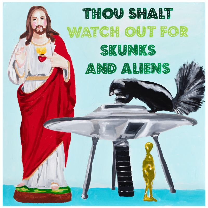 Картина Thou Shalt Watch Out for Skunks and Aliens Мульти в Самаре | Loft Concept 