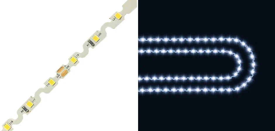 Светодиодная лента 5W/m 60LED/m 2835SMD холодный белый 5M Светодиодная лента 5W/m 60LED/m 2835SMD холодный белый 5M - Loft-Concept в Самаре