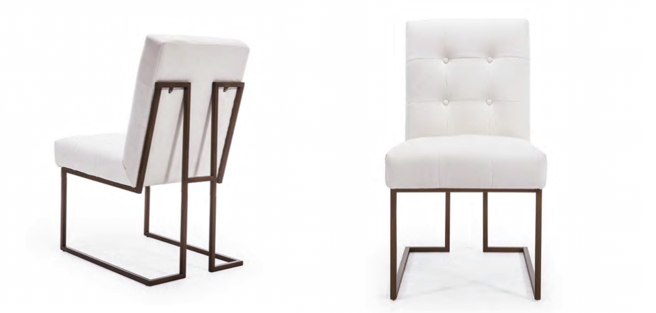Стул обеденный Burleigh Dining Chair Pearl Iron Стул обеденный Burleigh Dining Chair Pearl Iron - Loft-Concept в Самаре