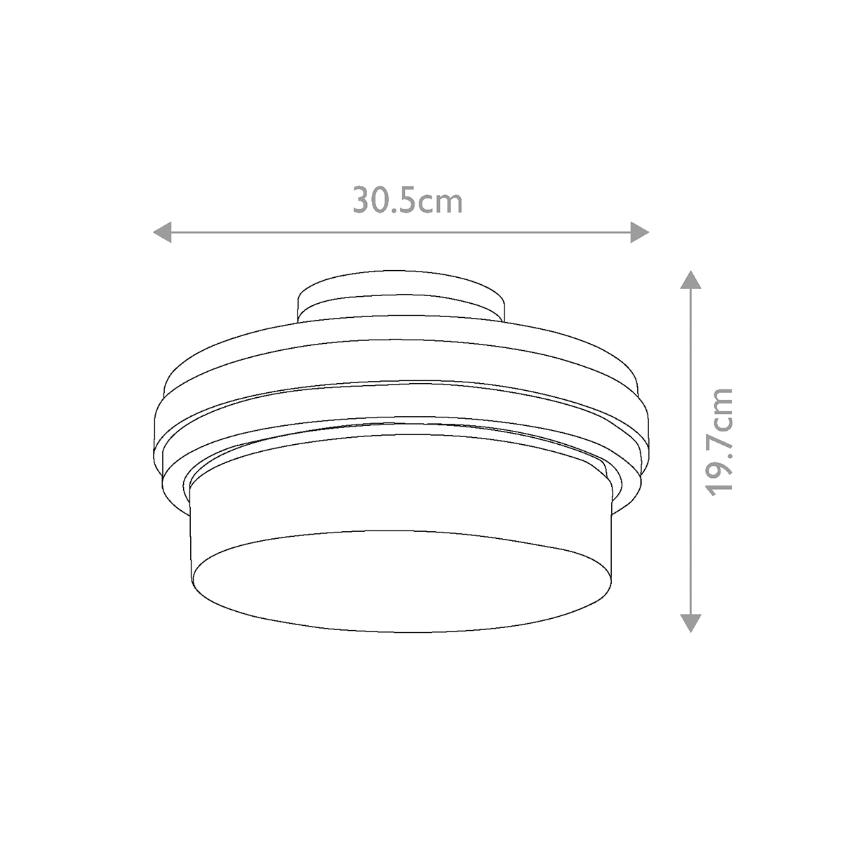 Потолочный светильник с прозрачным стеклянным плафоном с эффектом пузырьков Kichler в Самаре