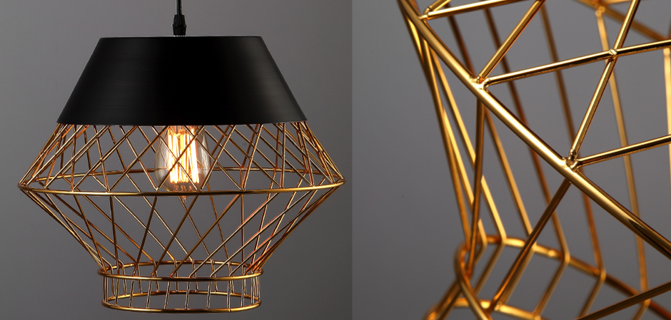 Подвесной светильник Golden Supro Cage Подвесной светильник Golden Supro Cage - Loft-Concept в Самаре