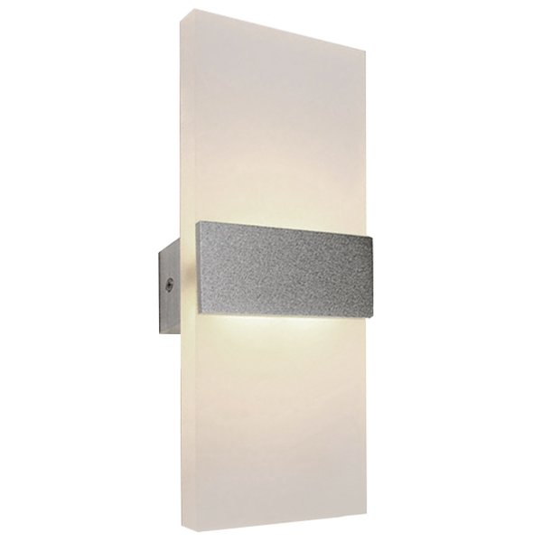 Бра Road Wall Light Silver Серебряный Прозрачный белый в Самаре | Loft Concept 