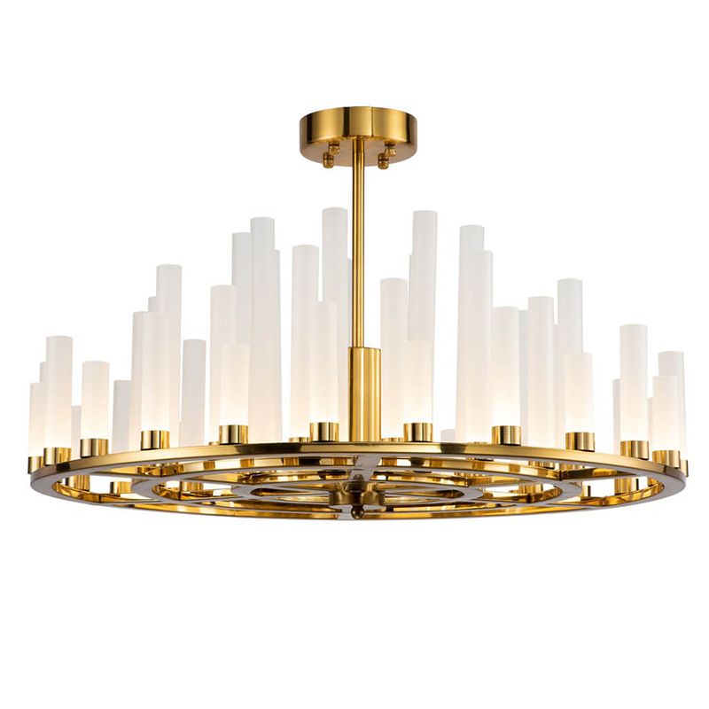 Люстра Candlestick Chandelier Глянцевое золото в Самаре | Loft Concept 