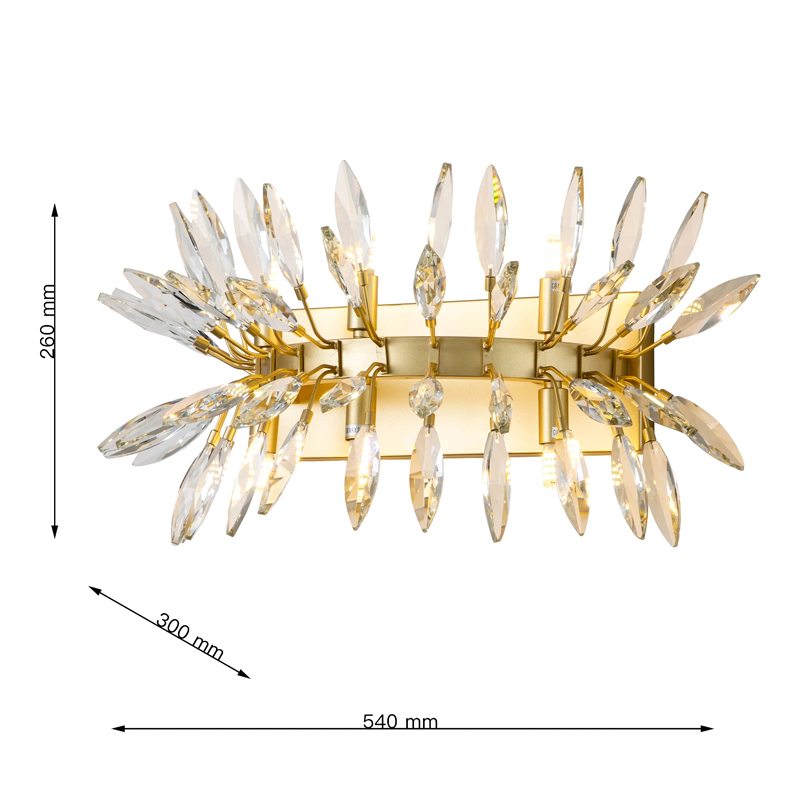 Бра с хрустальными лепестками FAIRYTREE LIGHT в Самаре