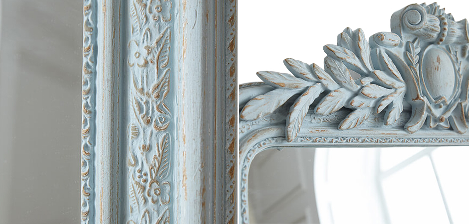 Зеркало Polastron Mirror Pastel Blue Зеркало Polastron Mirror Pastel Blue - Loft-Concept в Самаре