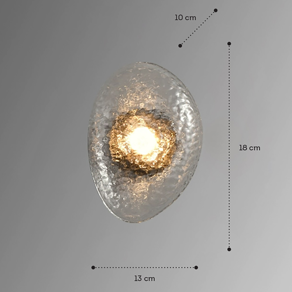 Бра LINDIS FROST LONG WALL 1 лампа Прозрачное стекло в Самаре