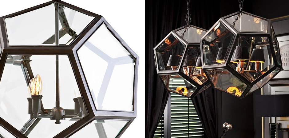 Люстра Eichholtz Lantern Yorkshire Bronze L - Loft-Concept в Самаре