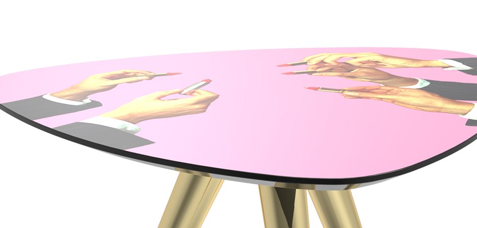 Журнальный стол Seletti Side Table Pink Lipsticks Журнальный стол Seletti Side Table Pink Lipsticks - Loft-Concept в Самаре
