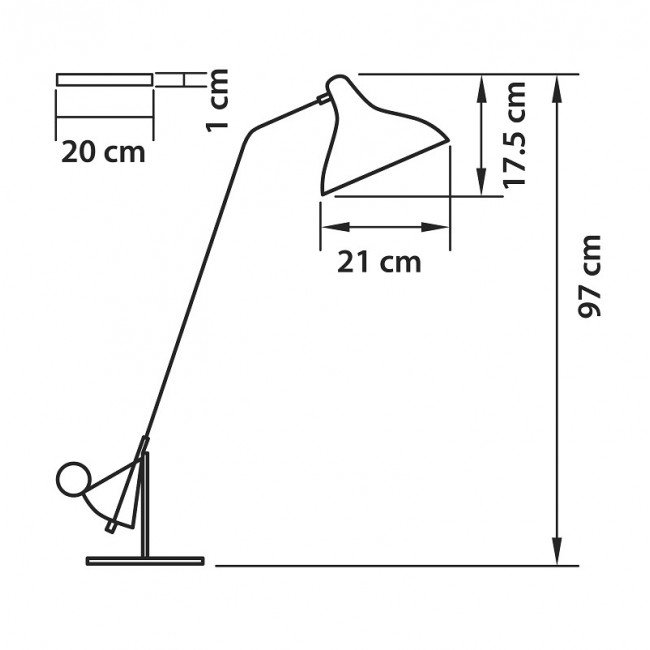 Настольная лампа Lampara Table Lamp в Самаре