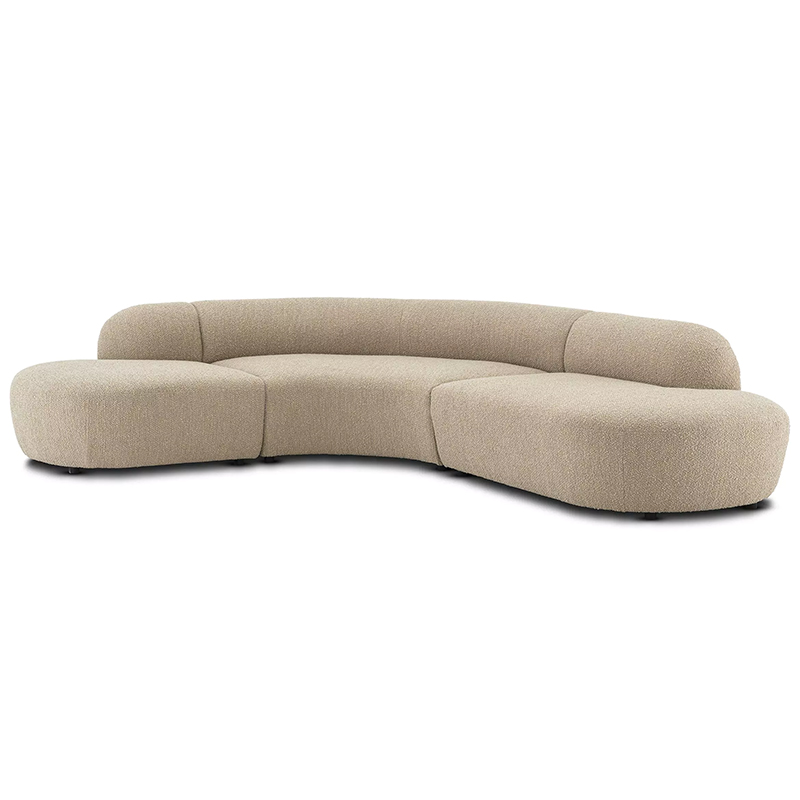 Диван Eichholtz Sofa Bjorn Boucle Sand Песочный в Самаре | Loft Concept 