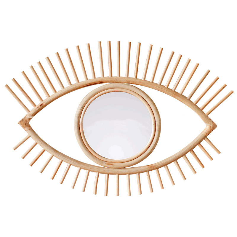 Зеркало Eye Wicker Mirror Древесина в Самаре | Loft Concept 