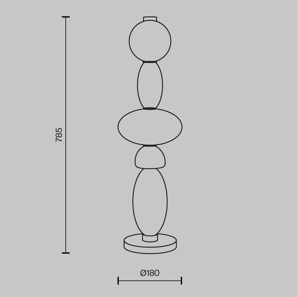 Настольный светильник Adore 3000К 23Вт в Самаре