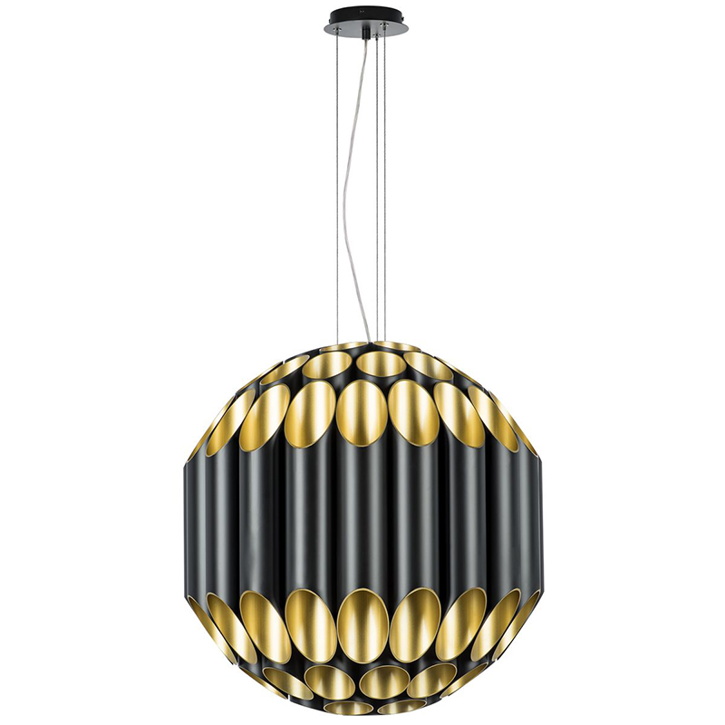 Люстра Garbi Black Pipe Organ Chandelier 80 Черный Золотой в Самаре | Loft Concept 