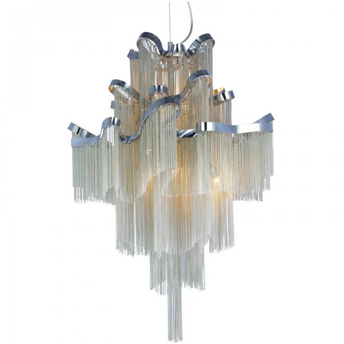 Люстра Stream Chandelier White Белый в Самаре | Loft Concept 