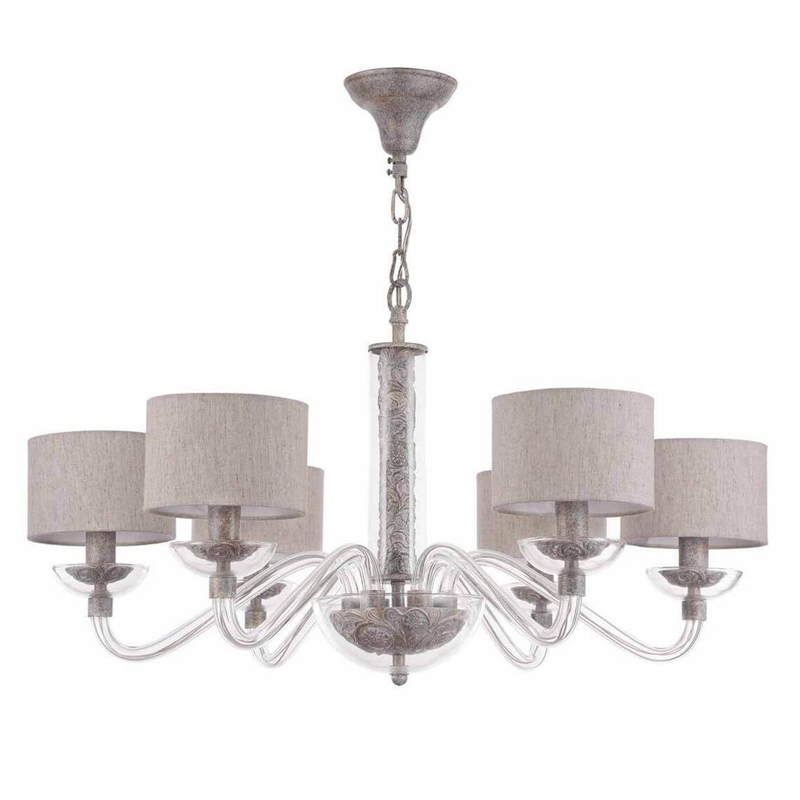 Люстра Sabella Light Chandelier 6 lamp Серый в Самаре | Loft Concept 