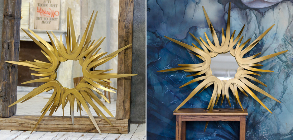 Зеркало Sharp Sun Mirror Зеркало Sharp Sun Mirror - Loft-Concept в Самаре