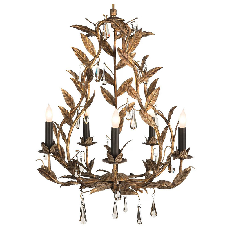 Люстра Onorada Chandelier antique gold Золотой в Самаре | Loft Concept 