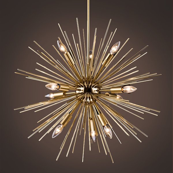 Люстра Astra Chandelier Sputnik Gold 60 Золотой в Самаре | Loft Concept 