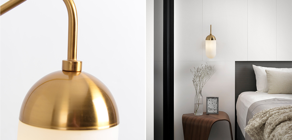 Бра Pelle Sconce short Gooseneck Clear Shade Бра Pelle Sconce short Gooseneck Clear Shade - Loft-Concept в Самаре