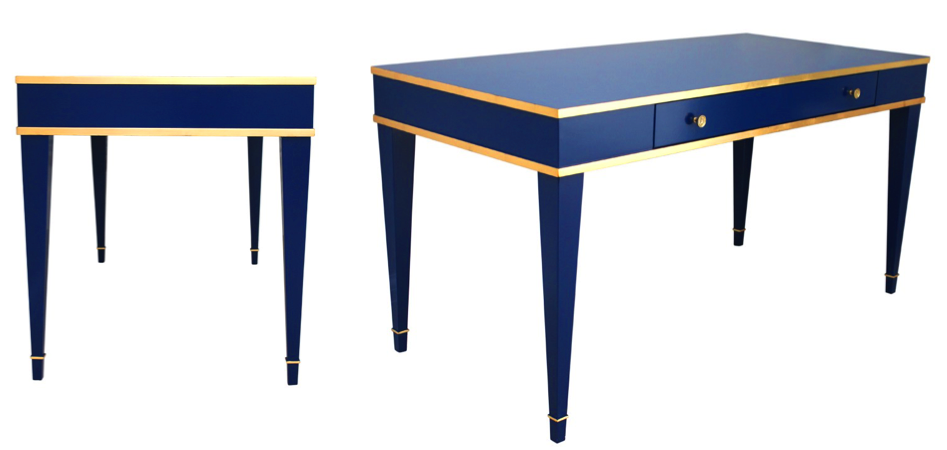 Письменный стол Kelly Desk Синий Письменный стол Kelly Desk Синий - Loft-Concept в Самаре