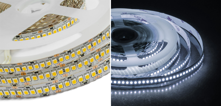 Светодиодная лента 26W/m 240LED/m 2835SMD 5м дневной белый Светодиодная лента 26W/m 240LED/m 2835SMD 5м дневной белый - Loft-Concept в Самаре