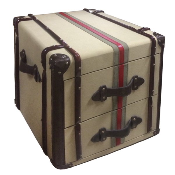 Сундук Richards Red line Canvas Medium trunk   в Самаре | Loft Concept 