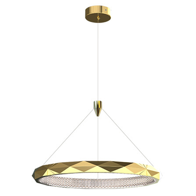 Люстра Horizontal Ring Gold Chandelier Золотой в Самаре | Loft Concept 