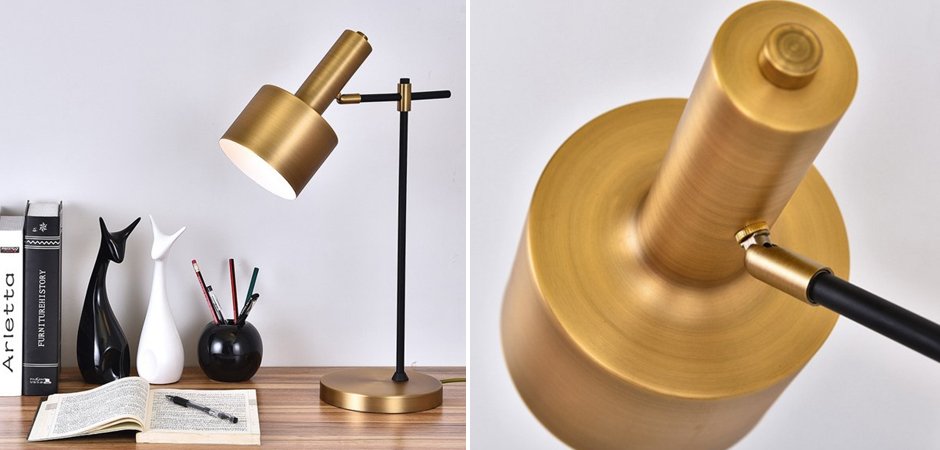 Настольная лампа Margarita Brass Table Lamp Настольная лампа Margarita Brass Table Lamp - Loft-Concept в Самаре