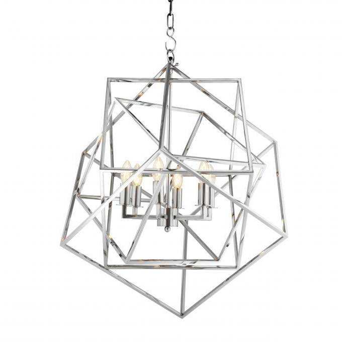 Eichholtz Lantern Matrix Nickel Никель в Самаре | Loft Concept 