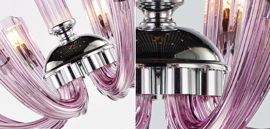Люстра Pink Rays Chandelier Люстра Pink Rays Chandelier - Loft-Concept в Самаре