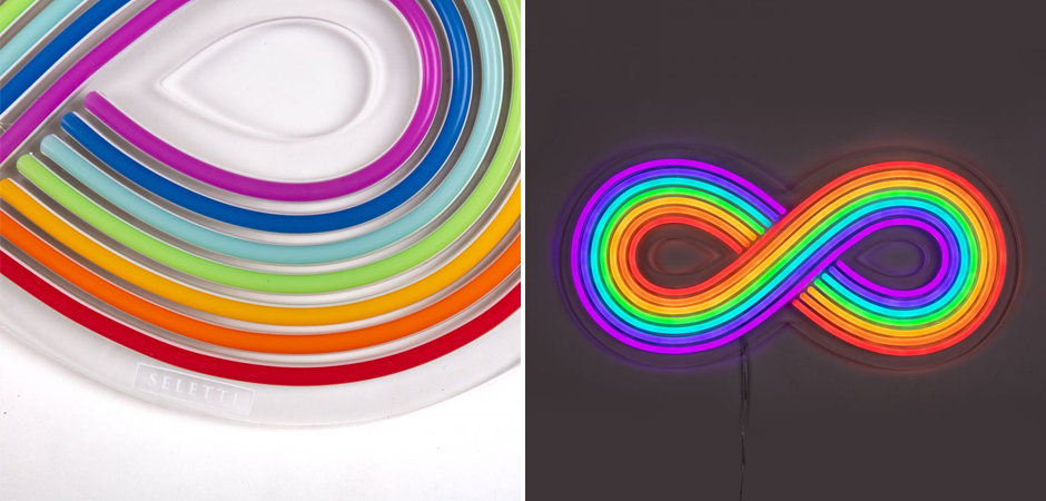 Настенный светильник Seletti Rainbow Revolution Led Настенный светильник Seletti Rainbow Revolution Led - Loft-Concept в Самаре