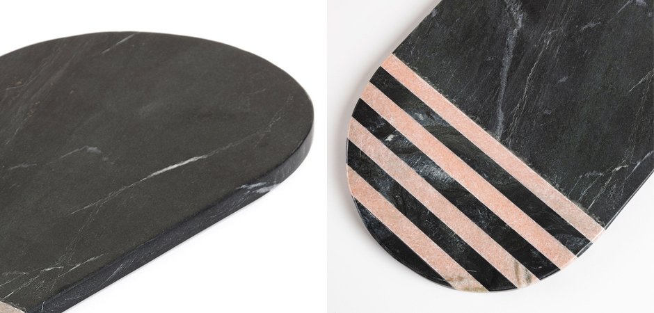 Разделочная доска Pink on Black Разделочная доска Pink on Black - Loft-Concept в Самаре