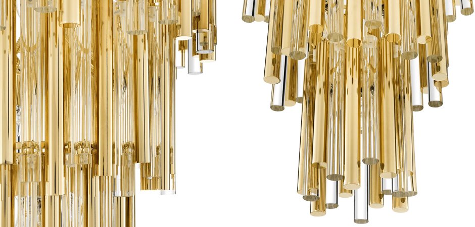 Люстра Chandelier Gigi L Gold Люстра Chandelier Gigi L Gold - Loft-Concept в Самаре