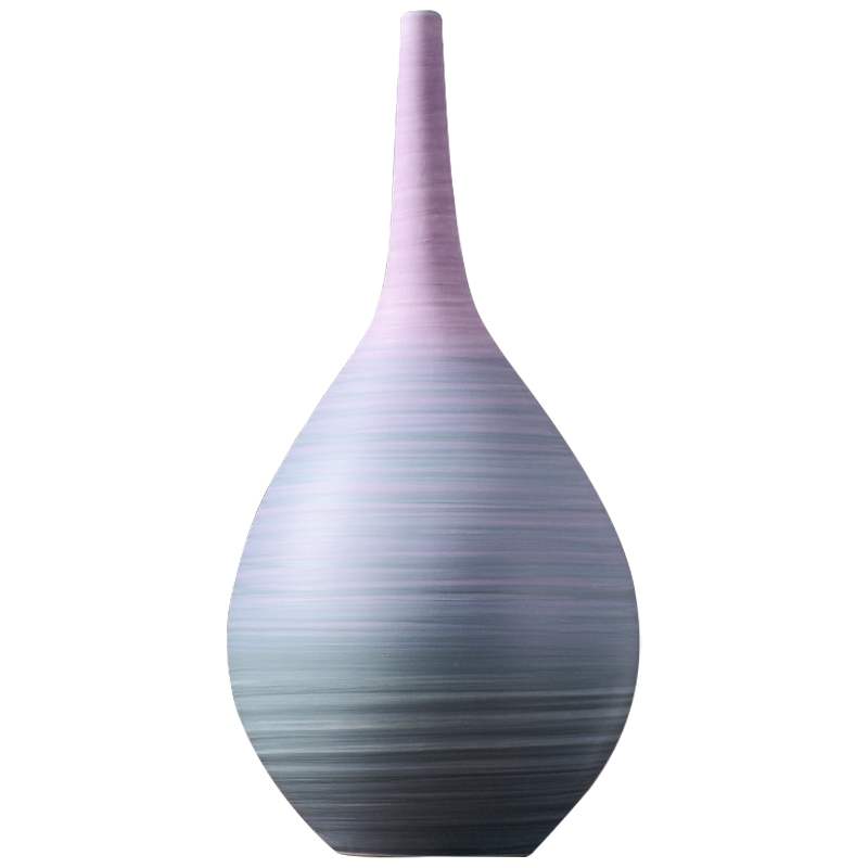 Ваза Gradient Vase 35 Сиреневый Голубой Мульти в Самаре | Loft Concept 