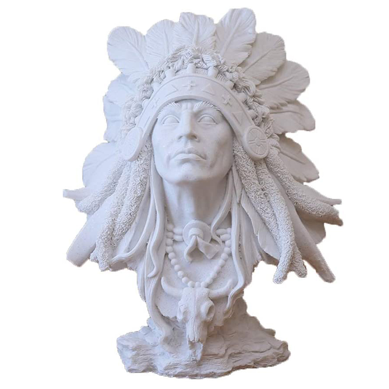 Native american indian figurine A Белый в Самаре | Loft Concept 