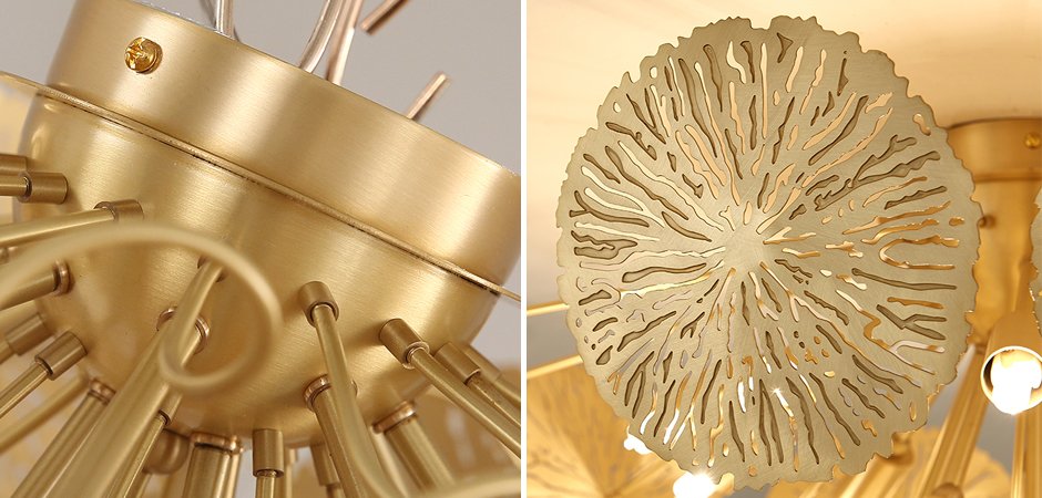 Потолочный светильник GLOBAL VIEWS LILY PAD ceiling lamp Потолочный светильник GLOBAL VIEWS LILY PAD ceiling lamp - Loft-Concept в Самаре