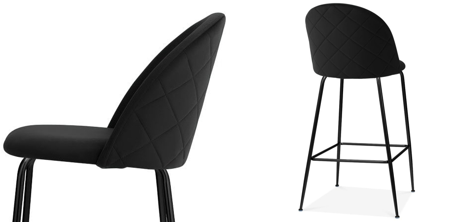 Барный стул Vendramin Bar Stool black Барный стул Vendramin Bar Stool black - Loft-Concept в Самаре