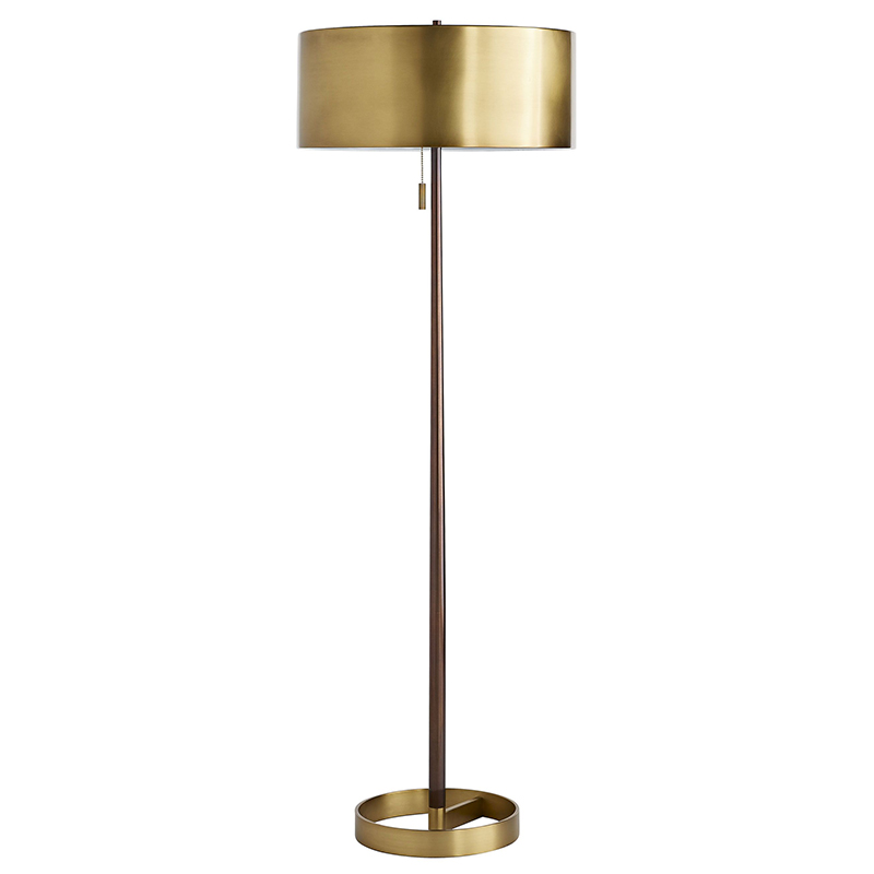 Торшер Arteriors VIOLETTA FLOOR LAMP Латунь в Самаре | Loft Concept 