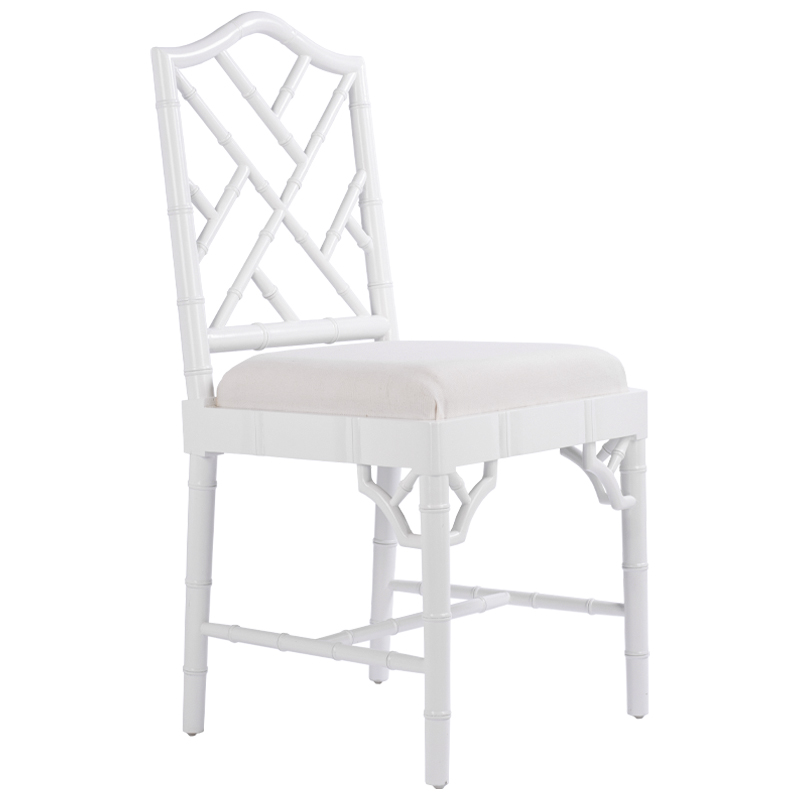 White Chippendale Chair Белый в Самаре | Loft Concept 