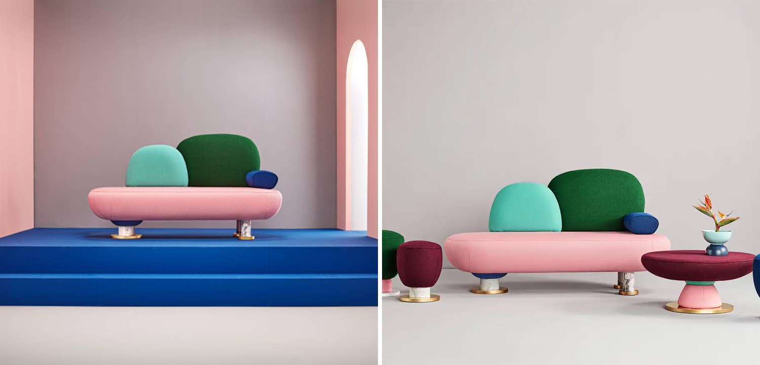 Дизайнерский диван  Toadstool Collection, Sofa Masquespacio - фото
