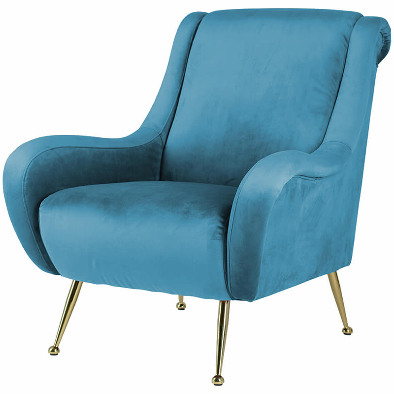 Кресло Chair Giardino light blue Голубой в Самаре | Loft Concept 