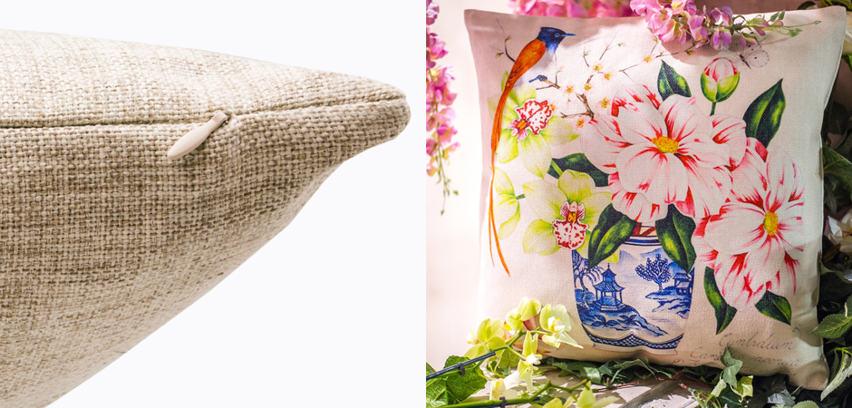Декоративная подушка Camellias Pillow Декоративная подушка Camellias Pillow - Loft-Concept в Самаре