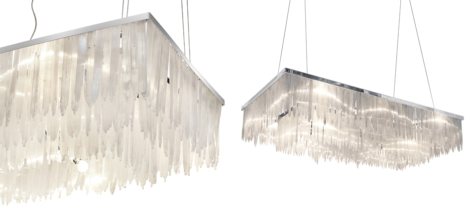 Люстра LAMP SELENITE RECT chromium 160 Люстра LAMP SELENITE RECT chromium 160 - Loft-Concept в Самаре