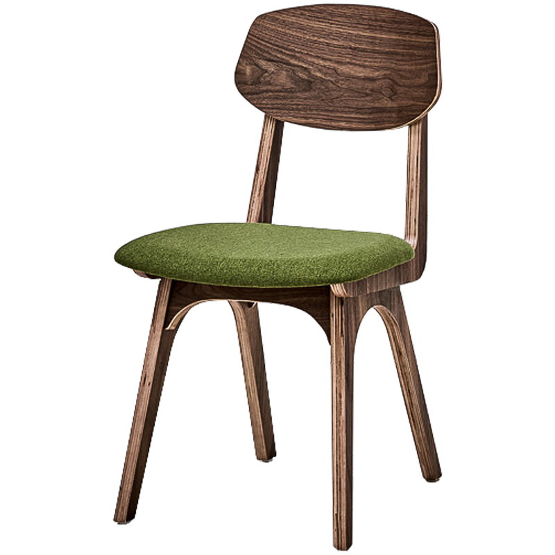 Стул Ailde Stool Коричневый Зеленый в Самаре | Loft Concept 